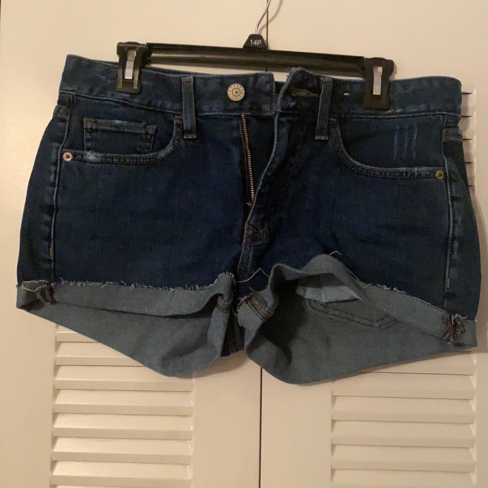 Express denim shorts
